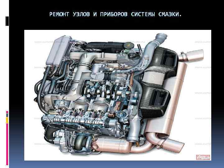 РЕМОНТ УЗЛОВ И ПРИБОРОВ СИСТЕМЫ СМАЗКИ. 