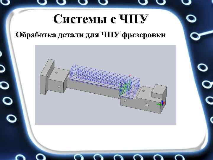 Системы с ЧПУ Обработка детали для ЧПУ фрезеровки 