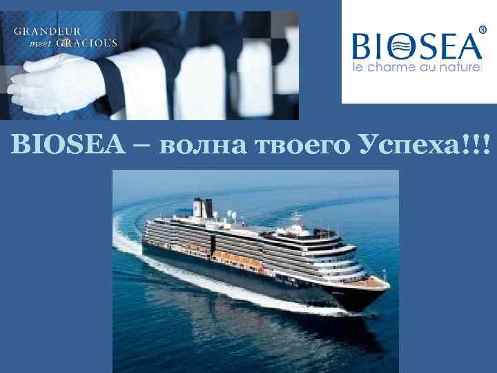 BIOSEA – волна твоего Успеха!!! 