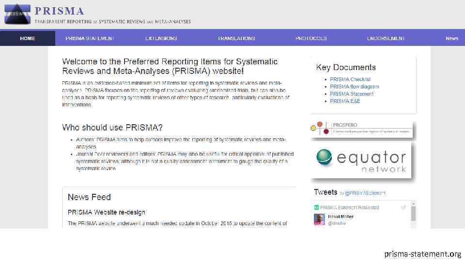 prisma-statement. org 