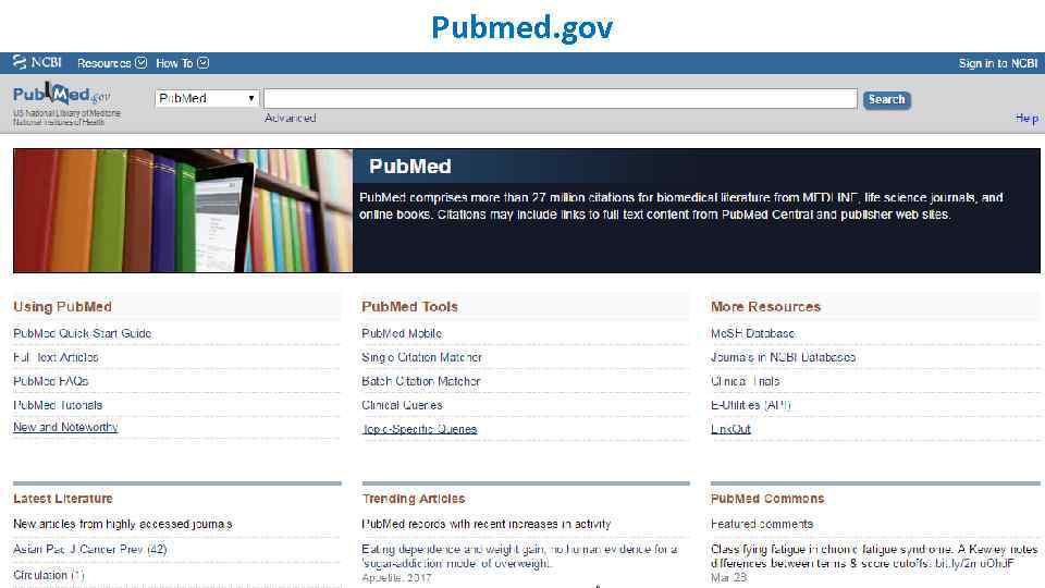 Pubmed. gov 