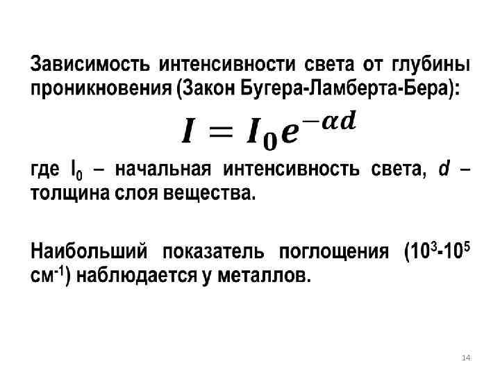 Коэффициент интенсивности излучения