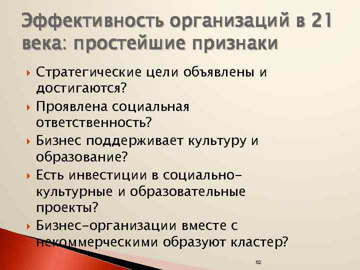 Признаки эффективного. Компоненты эффективности организации. Эффективность организации. Эффективности учреждения. Организационная эффективность.