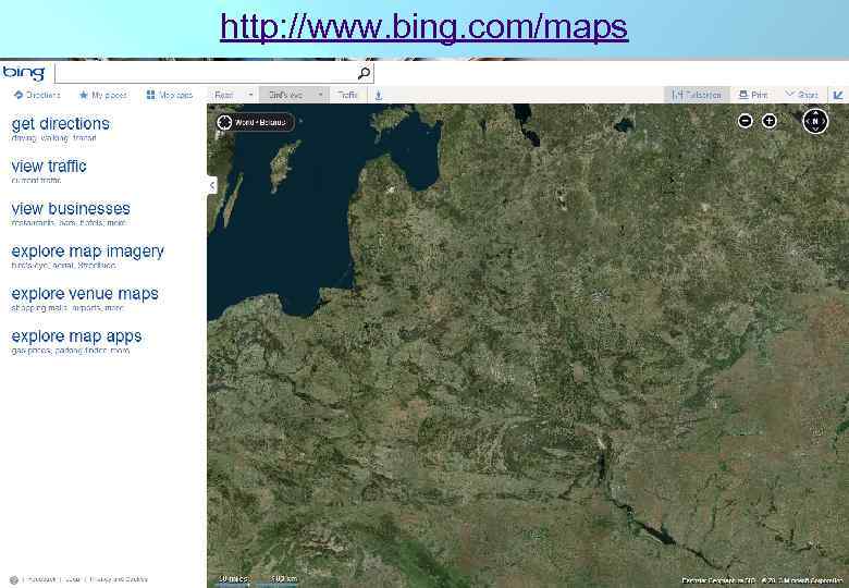 http: //www. bing. com/maps 