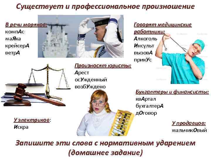 Существует и профессиональное произношение В речи моряков: комп. Ас ма. Яка крейсер. А ветр.