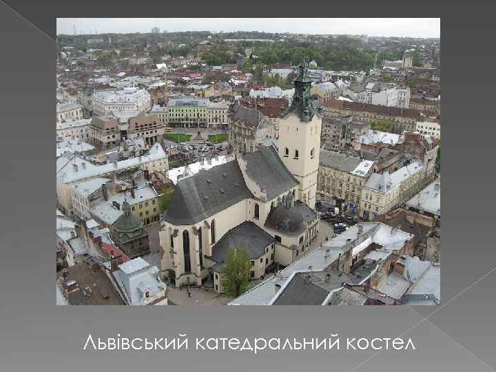 Львівський катедральний костел 