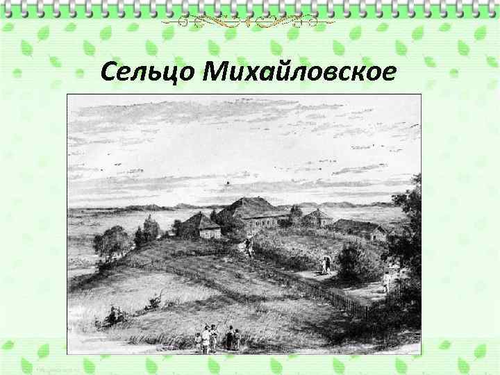 Сельцо Михайловское 