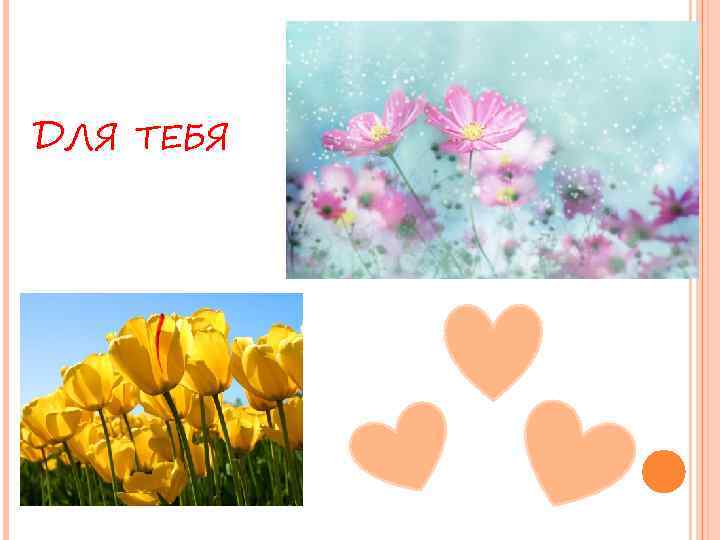 ДЛЯ ТЕБЯ 
