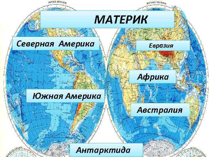 Восточное полушарие название материков. Название материков. Карта полушарий с материками. Евразия Африка Северная и Южная Америка Австралия Антарктида Евразия. Антарктида и Северная Америка.