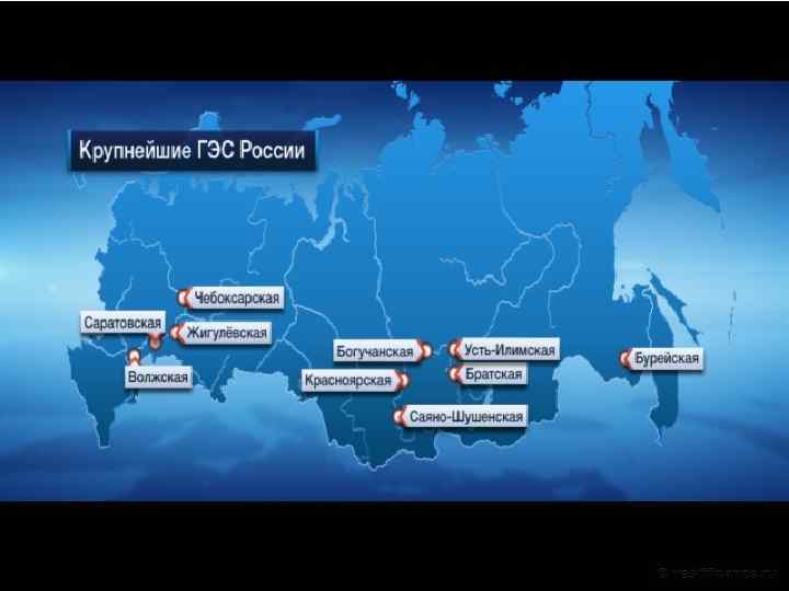 Крупнейшие ГЭС России 