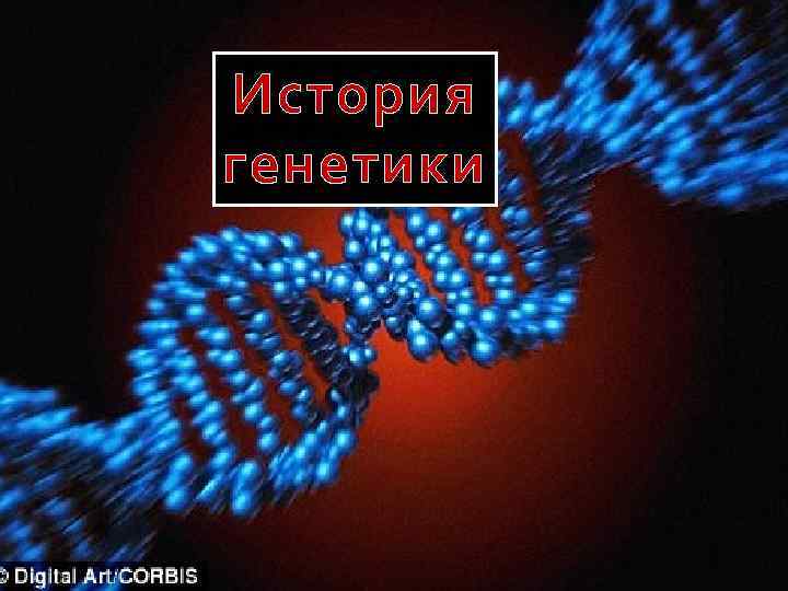 История генетики 