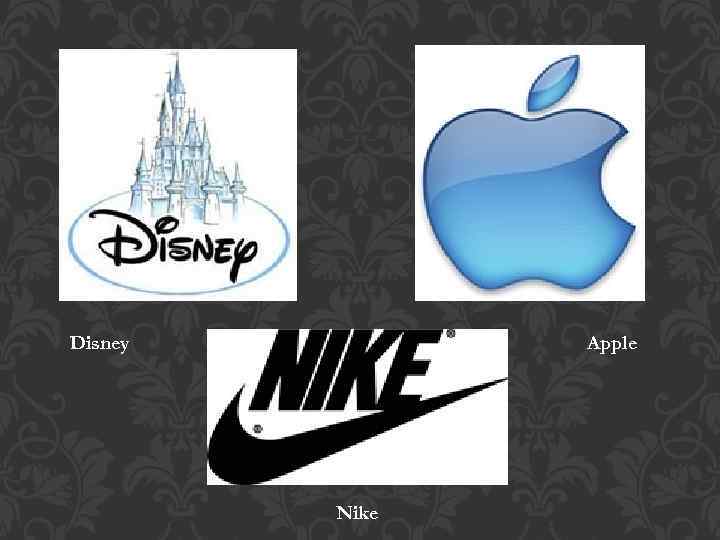 Disney Apple Nike 