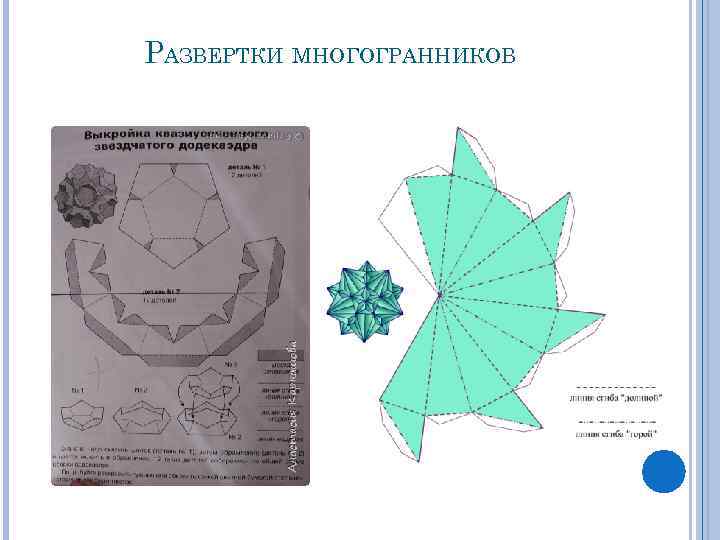 РАЗВЕРТКИ МНОГОГРАННИКОВ 