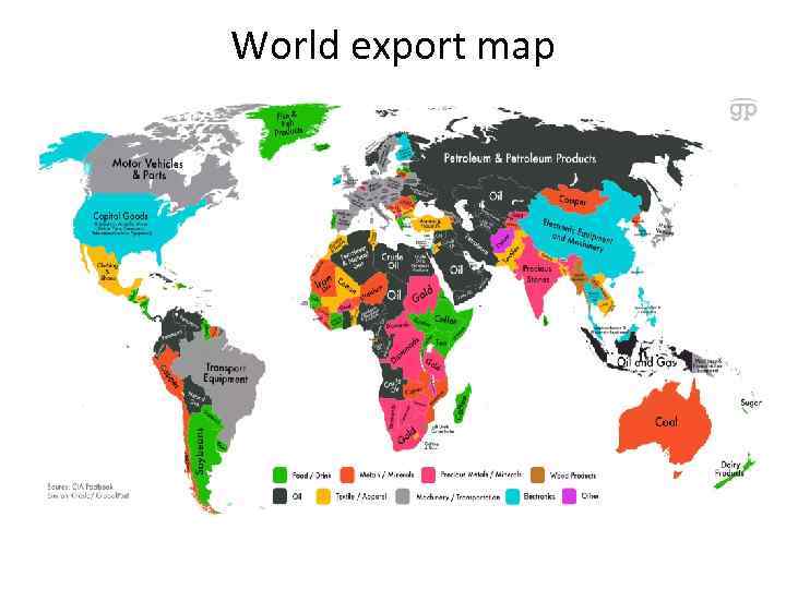 World export map 