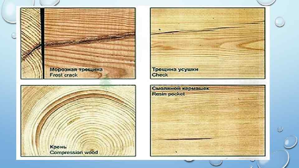 Рисунок шпона радиальный