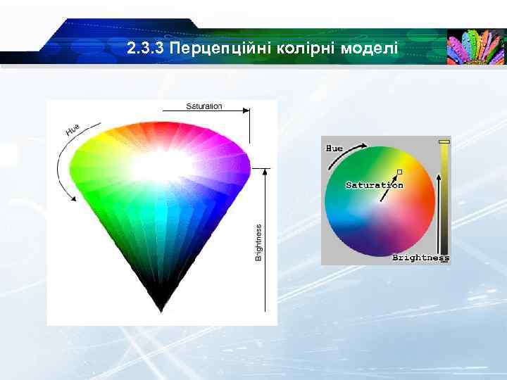 2. 3. 3 Перцепційні колірні моделі 