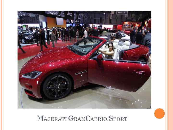 MASERATI GRANCABRIO SPORT 