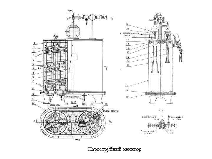 Пароструйный эжектор 