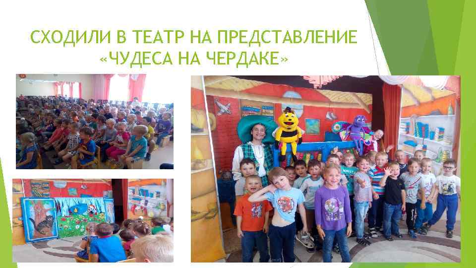 СХОДИЛИ В ТЕАТР НА ПРЕДСТАВЛЕНИЕ «ЧУДЕСА НА ЧЕРДАКЕ» 