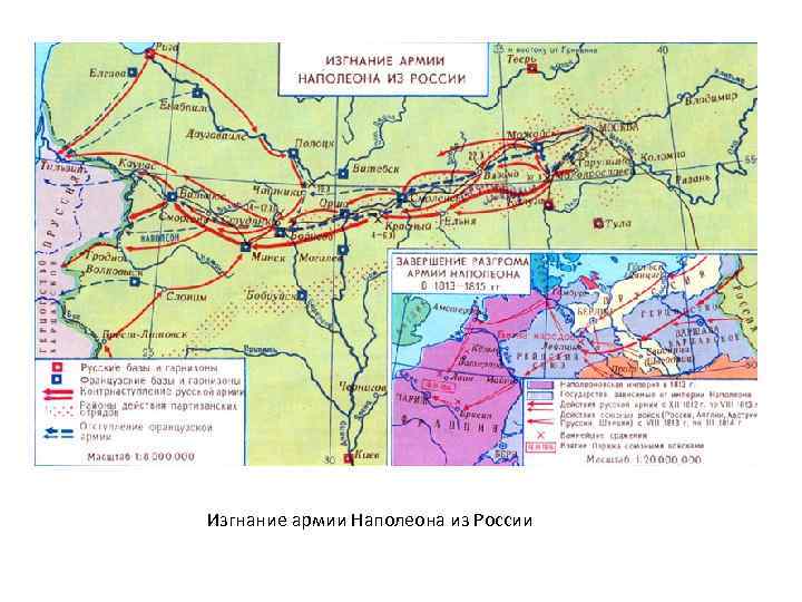 Изгнание армии Наполеона из России 