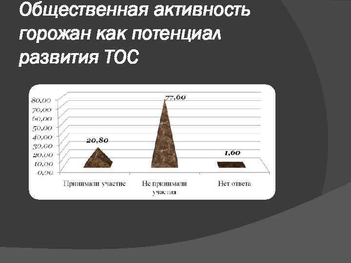 Общественная активность горожан как потенциал развития ТОС 