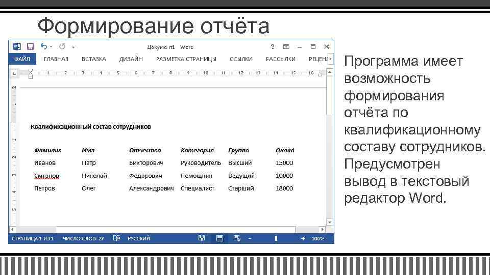 Программа имеющая. Формирование отчета опо. Для формирования отчёта по проекту. Текстовый редактор отчет. Программ формирования заключений.