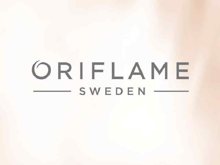 Copyright © 2013 by Oriflame Cosmetics SA 