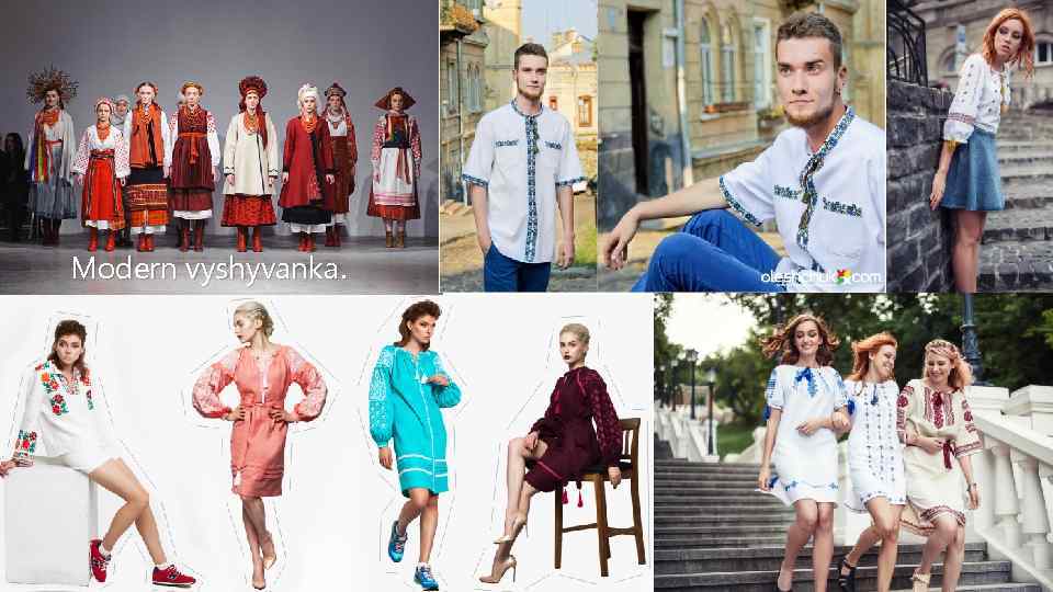 Modern vyshyvanka. 