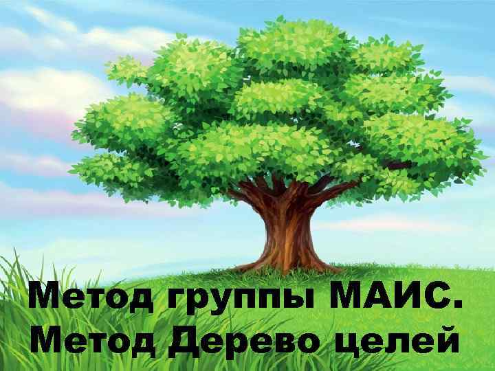 Метод группы МАИС. Метод Дерево целей 