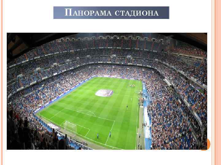 ПАНОРАМА СТАДИОНА 