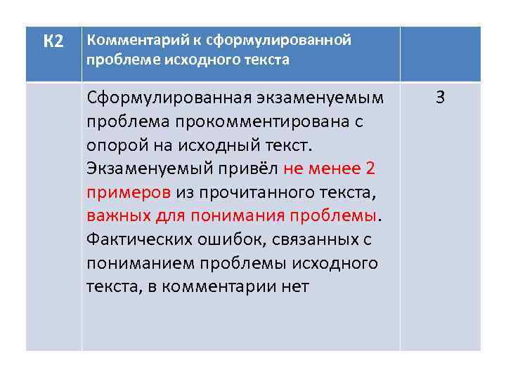 Сформулируйте одну из проблем исходного текста