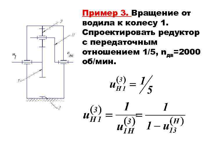 Определить передаточное отношение