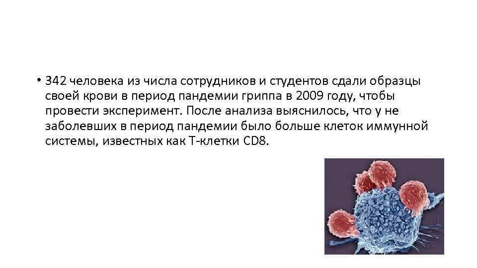  • 342 человека из числа сотрудников и студентов сдали образцы своей крови в