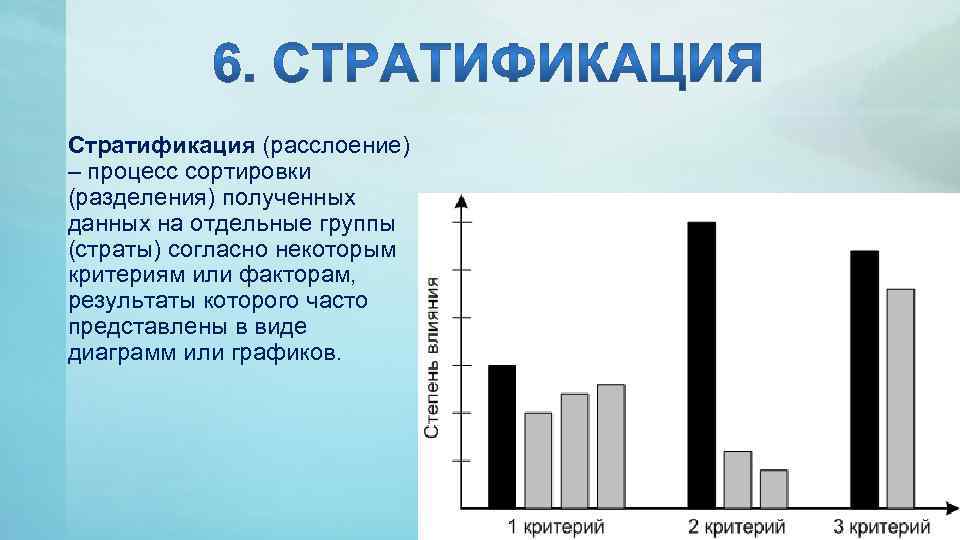 Метод статического контроля диаграмма парето используется для показа