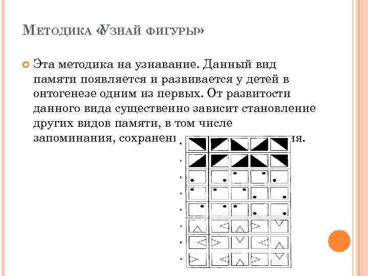 Диагностика познавательных процессов презентация