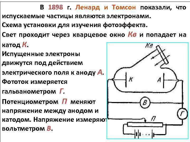 На рисунке изображена схема установки для исследования фотоэффекта что изображено волнистыми линиями