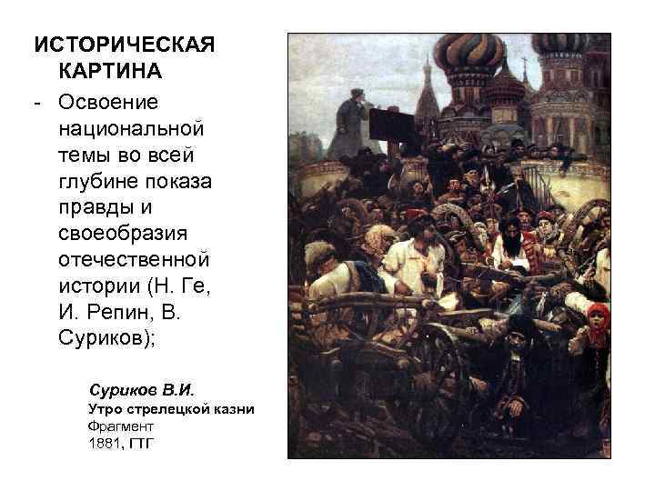 Описание исторической картины