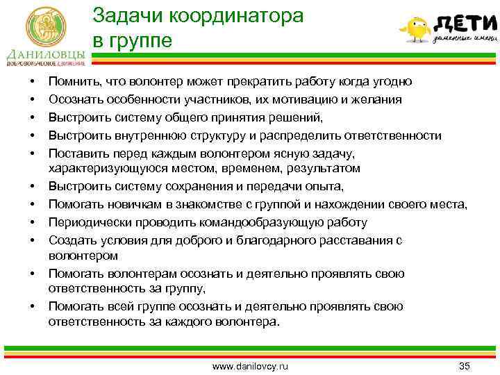 Что входит в перечень требований к подготовке менеджера волонтеров руководителя проекта