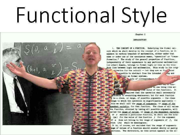 Functional Style 