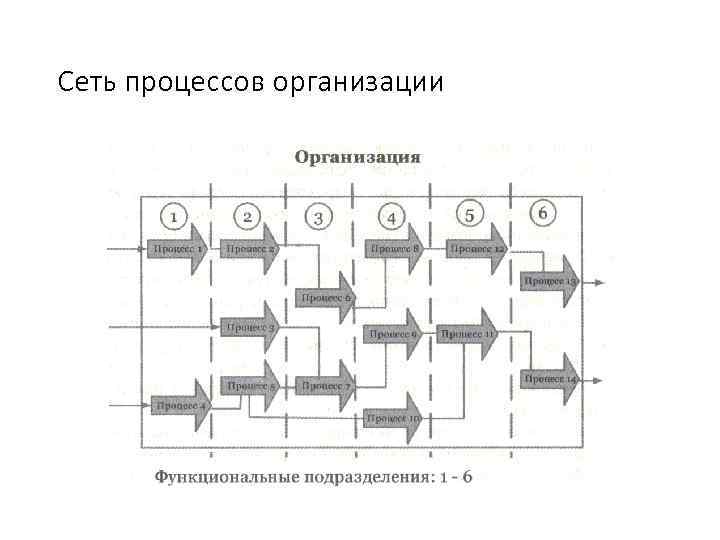 Сеть процессов организации 