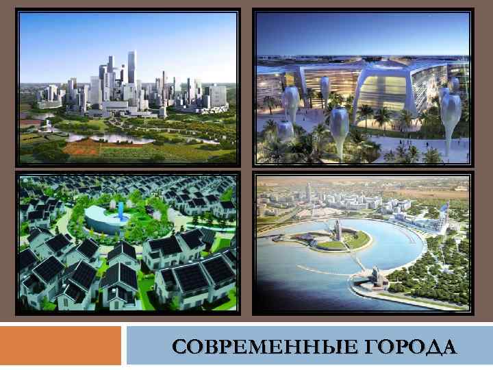 СОВРЕМЕННЫЕ ГОРОДА 