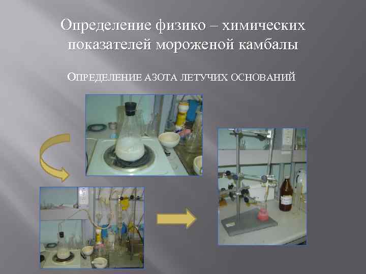 Определение физико – химических показателей мороженой камбалы ОПРЕДЕЛЕНИЕ АЗОТА ЛЕТУЧИХ ОСНОВАНИЙ 