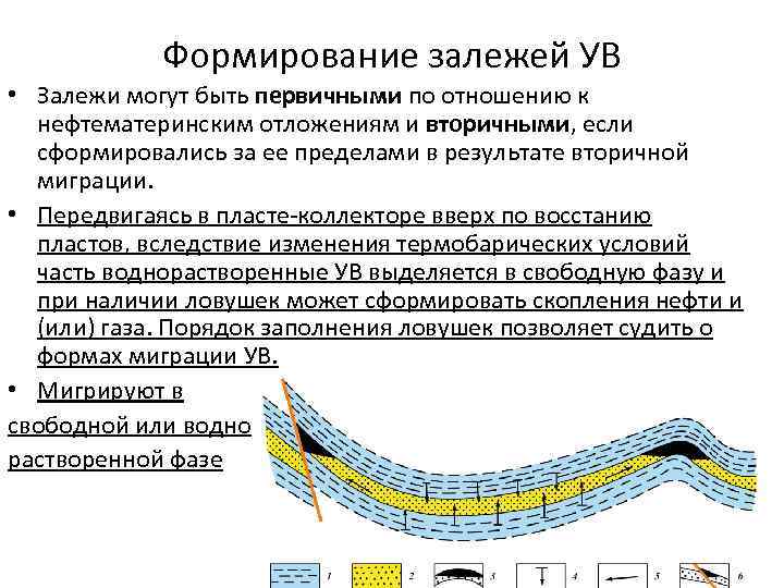 Формирование проходит в