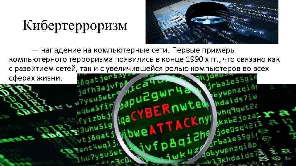 Безопасность человека в информационном пространстве информационный терроризм презентация