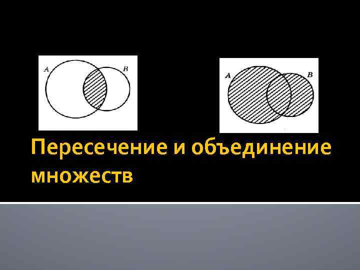 Пересечение множеств через объединение. Пересечение и объединение множеств. Знаки объединения и пересечения множеств. Пересечение множеств и объединение множеств. Объединение пересечение и разность множеств.