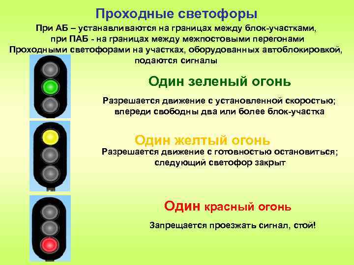 Значение светофоров на жд. Проходные светофоры на ЖД. Сигнал проходного светофора. Железнодорожный светофор сигналы. Сигналы светофора на ЖД.