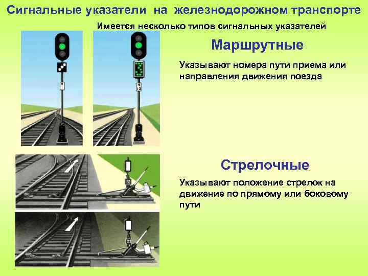 Маршрутные указатели презентация