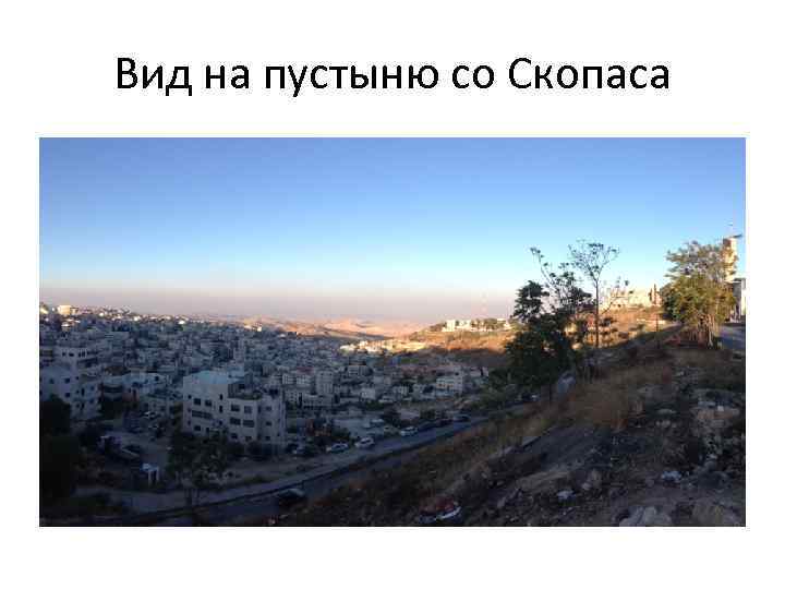 Вид на пустыню со Скопаса 