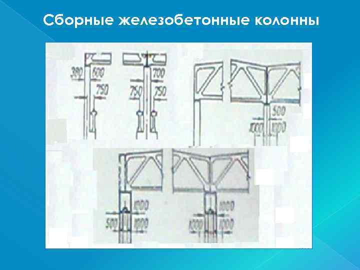 Сборные железобетонные колонны 