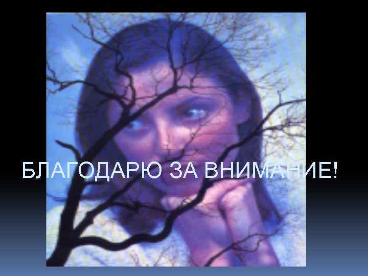 БЛАГОДАРЮ ЗА ВНИМАНИЕ! 